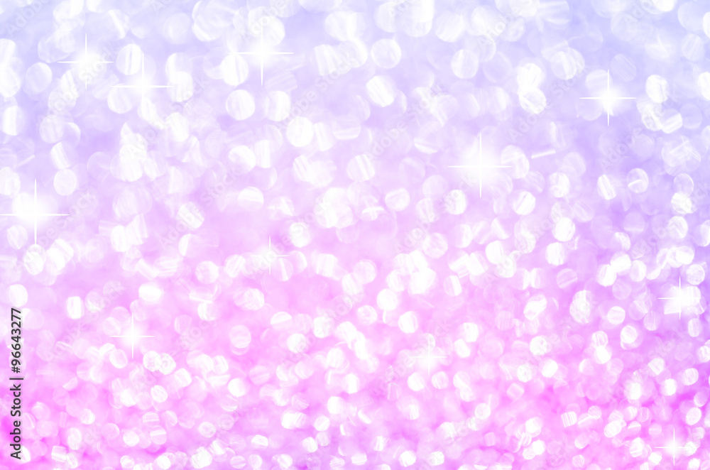Lights on pink with star bokeh background. Lights on pink with star bokeh background.