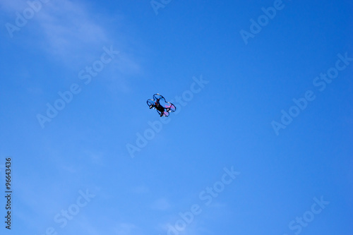 Small quadrocopter.