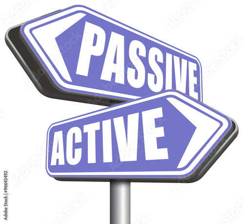 active or passive photo