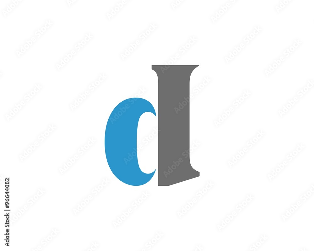 D decorative letter logo D decorative letter logo