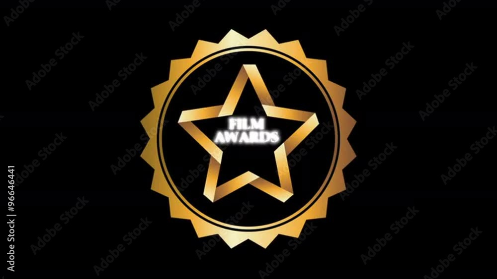 film award design, Video Animation film award design, Video Animation
