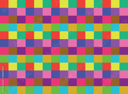 colorful square seamless pattern