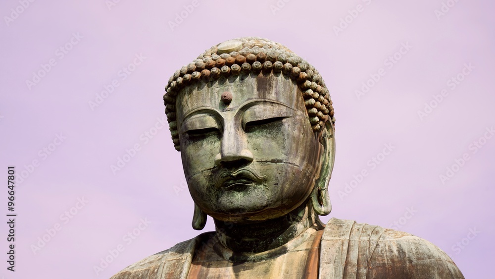 鎌倉大仏院高徳院の国宝銅造阿弥陀如来坐像