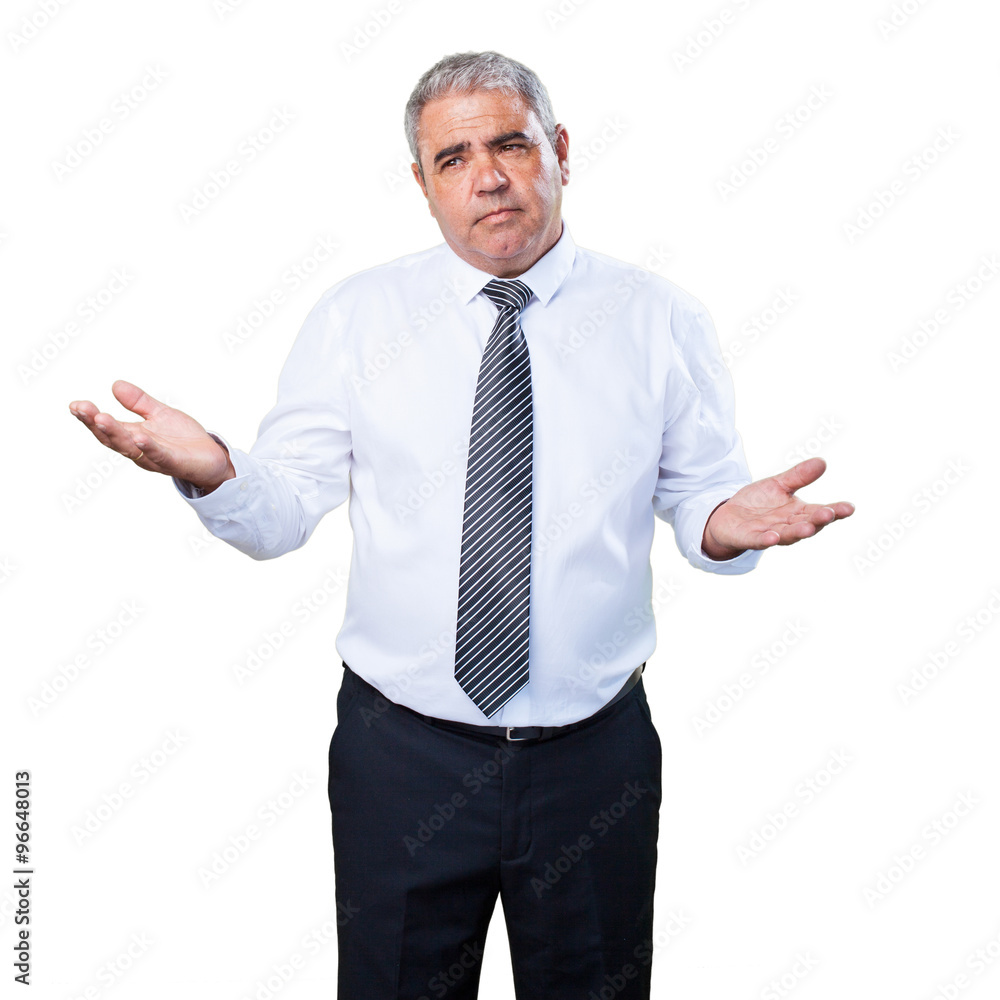 pensive mature man pensive mature man