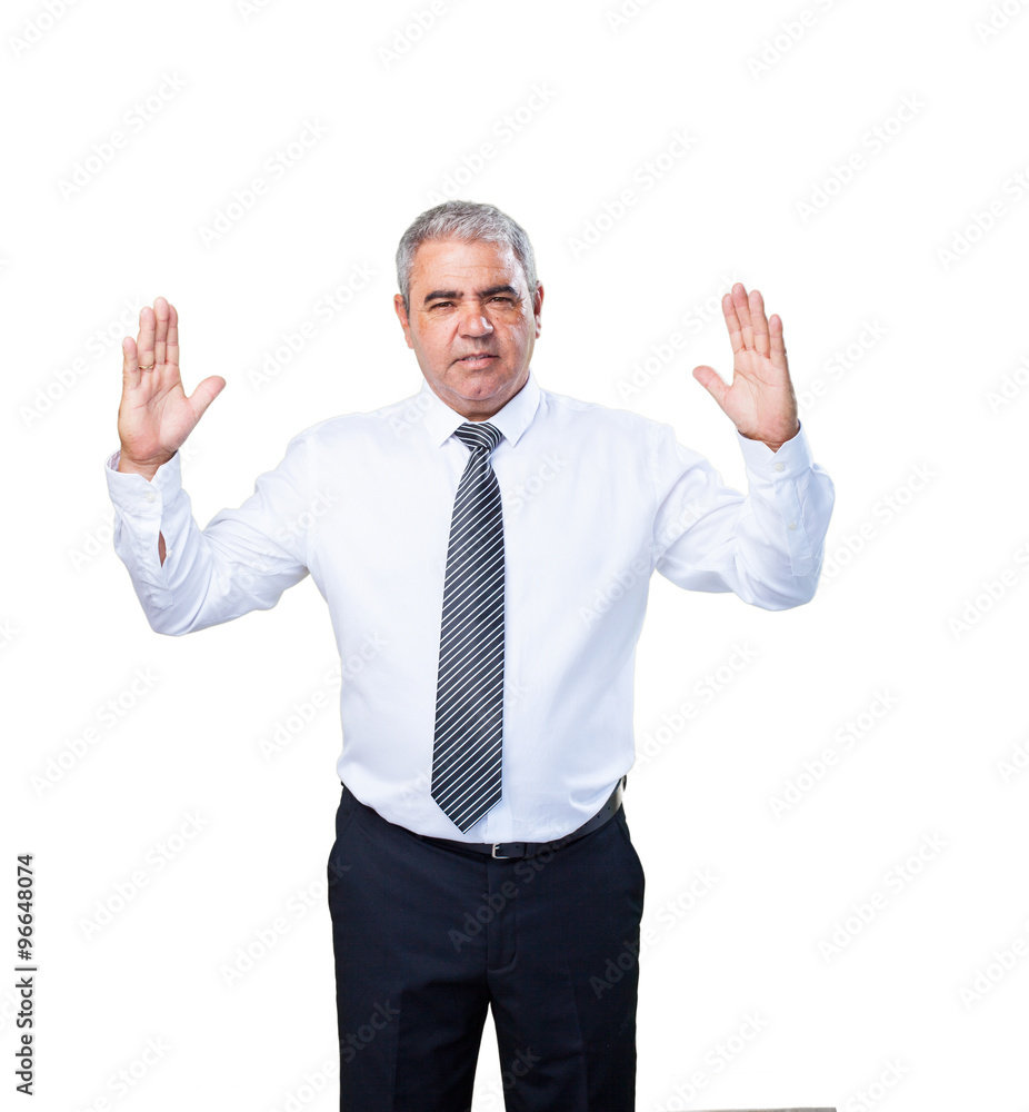 mature man showing something mature man showing something