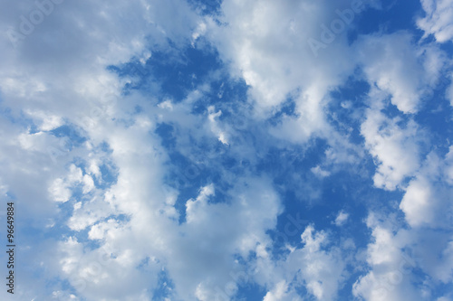 clouds in blue sky  abstract image cloudy background