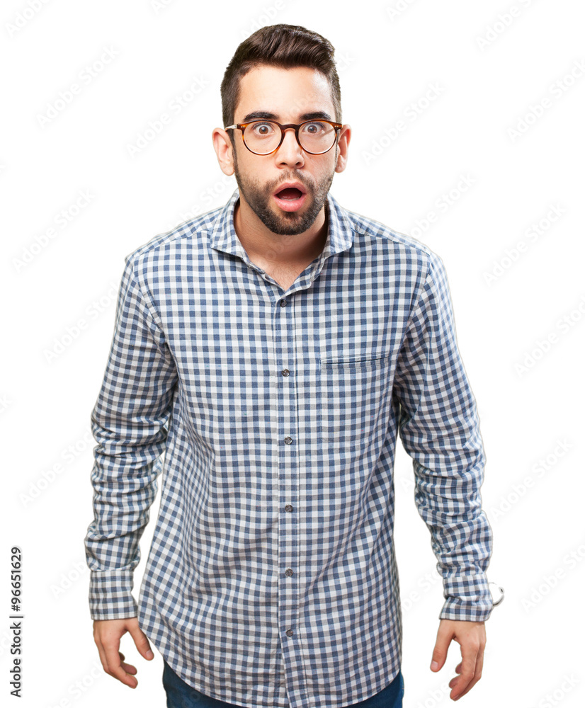 surpised man surpised man