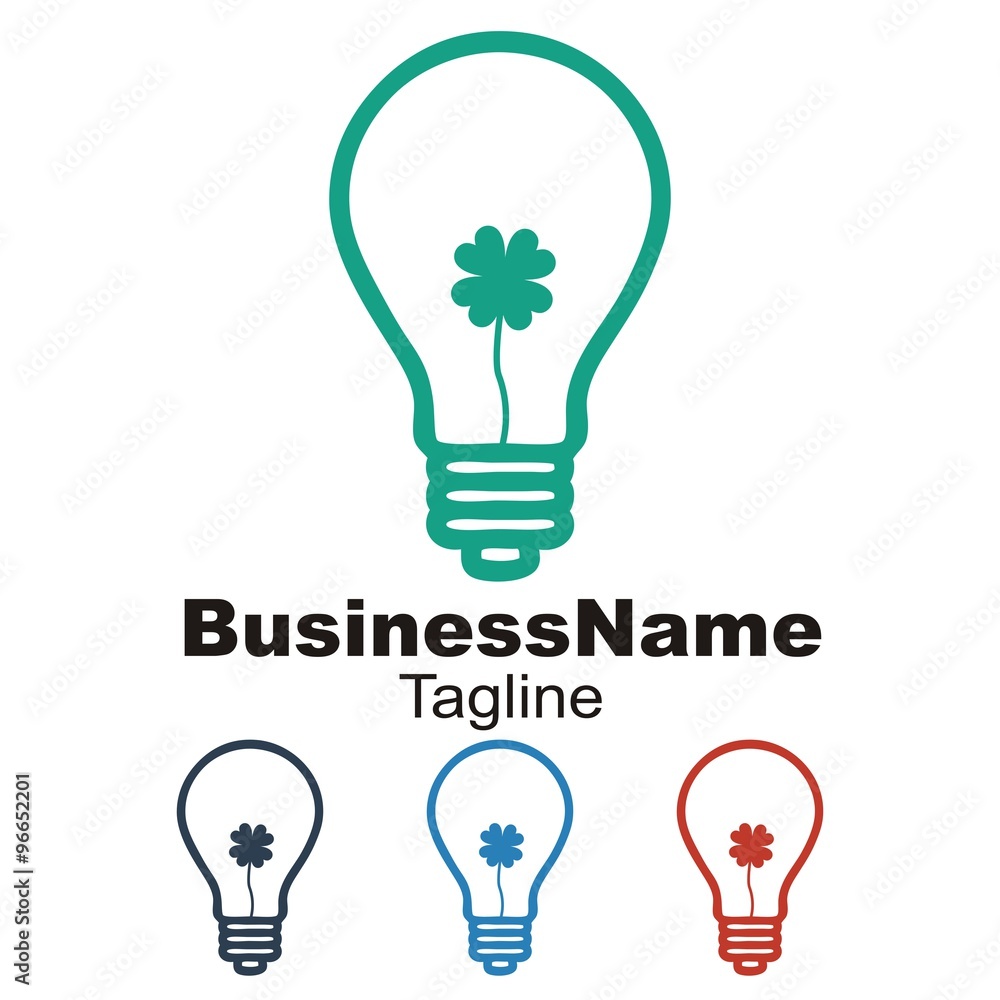lamp bulb logo logo icon Vector lamp bulb logo logo icon Vector