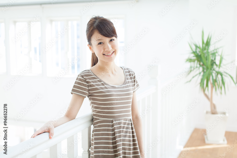 爽やかな女性 爽やかな女性
