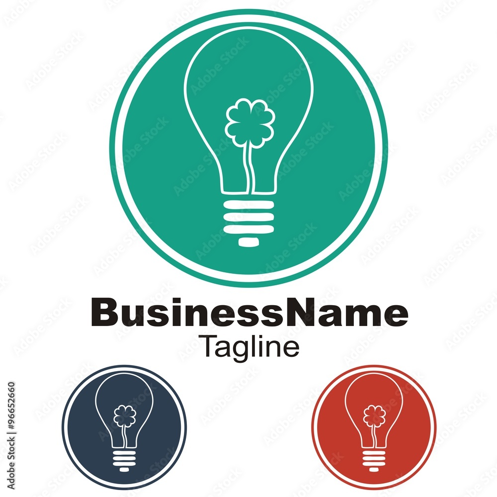 lamp bulb logo logo icon Vector lamp bulb logo logo icon Vector