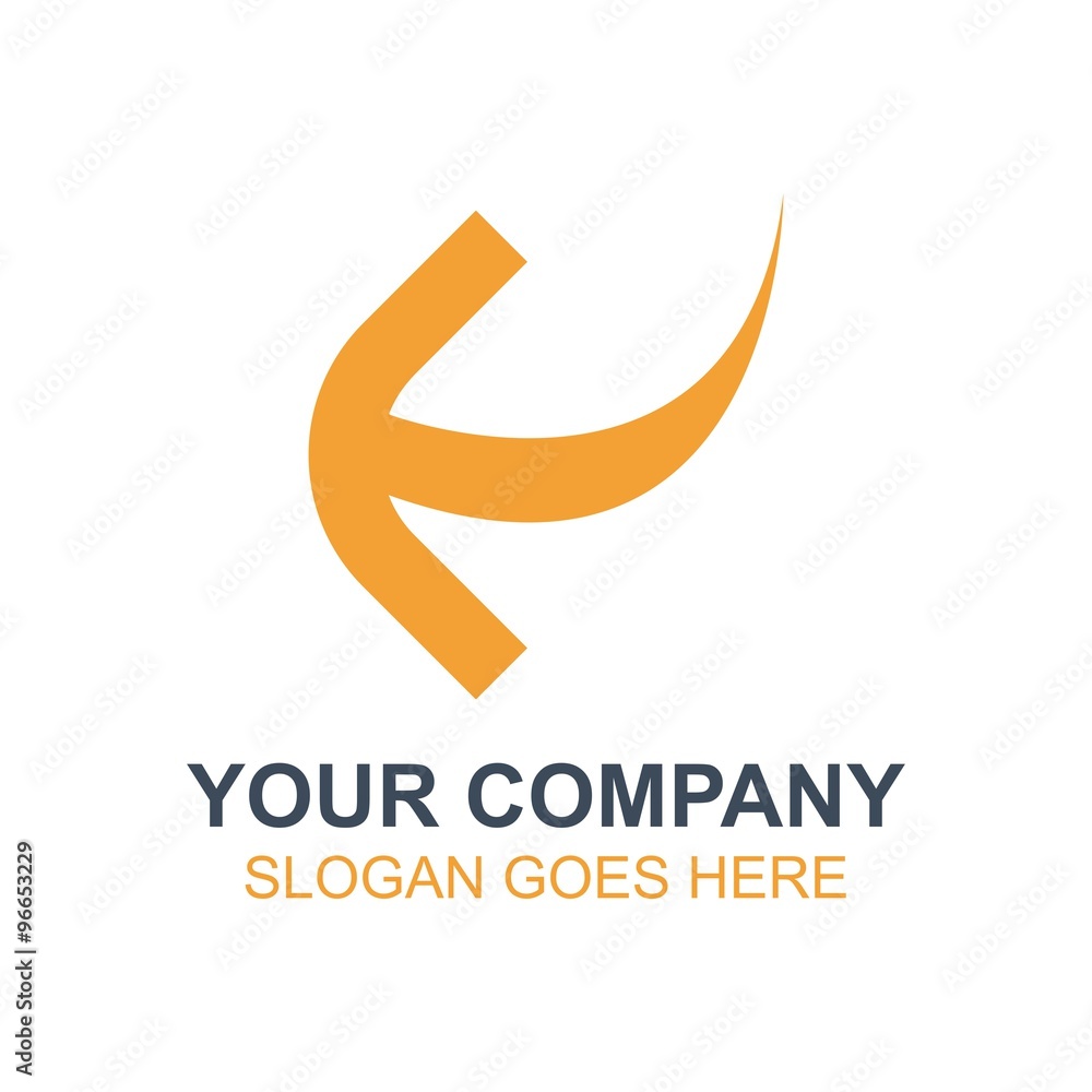 Obraz premium Arrow Direction Vector Icon Logo