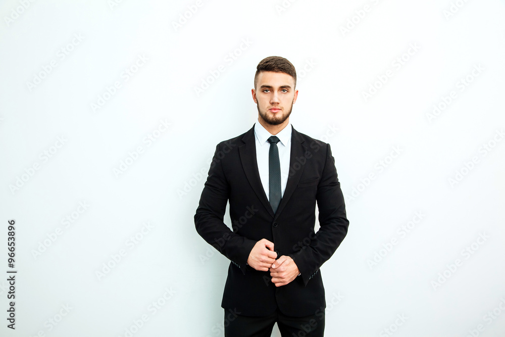 Portrait of an handsome businessman. Portrait of an handsome businessman.