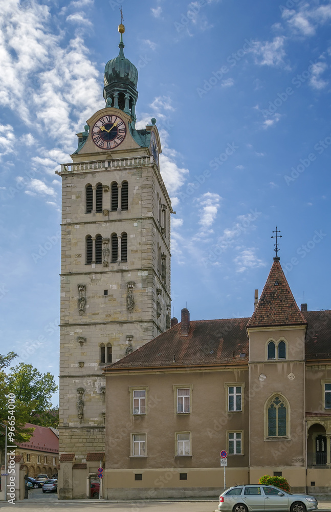 St. Emmeram Abbey tower, Regensburg