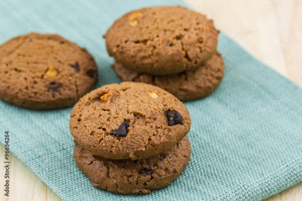 Chocolate chip cookies. Chocolate chip cookies.