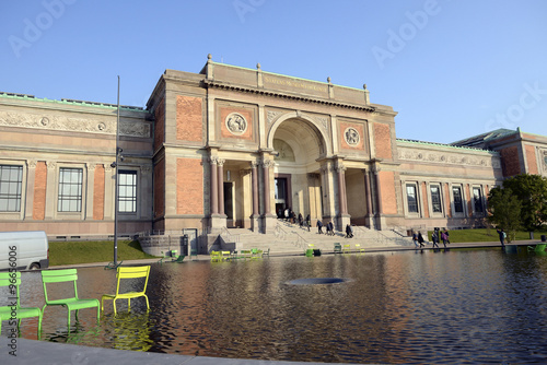 Canvas Print The National art Gallery of Denmark in Copenhagen