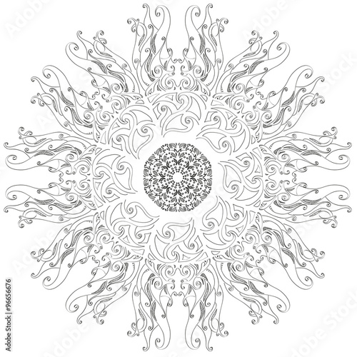 Mandala vague