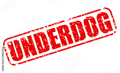 UNDERDOG red stamp text