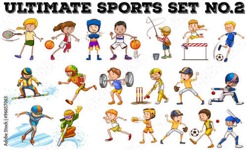 Different kind of sports