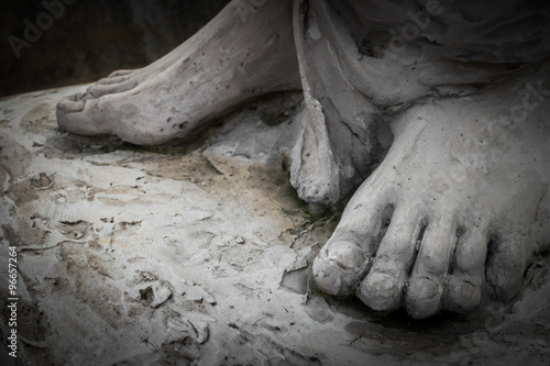 фотографія The feet of Christ