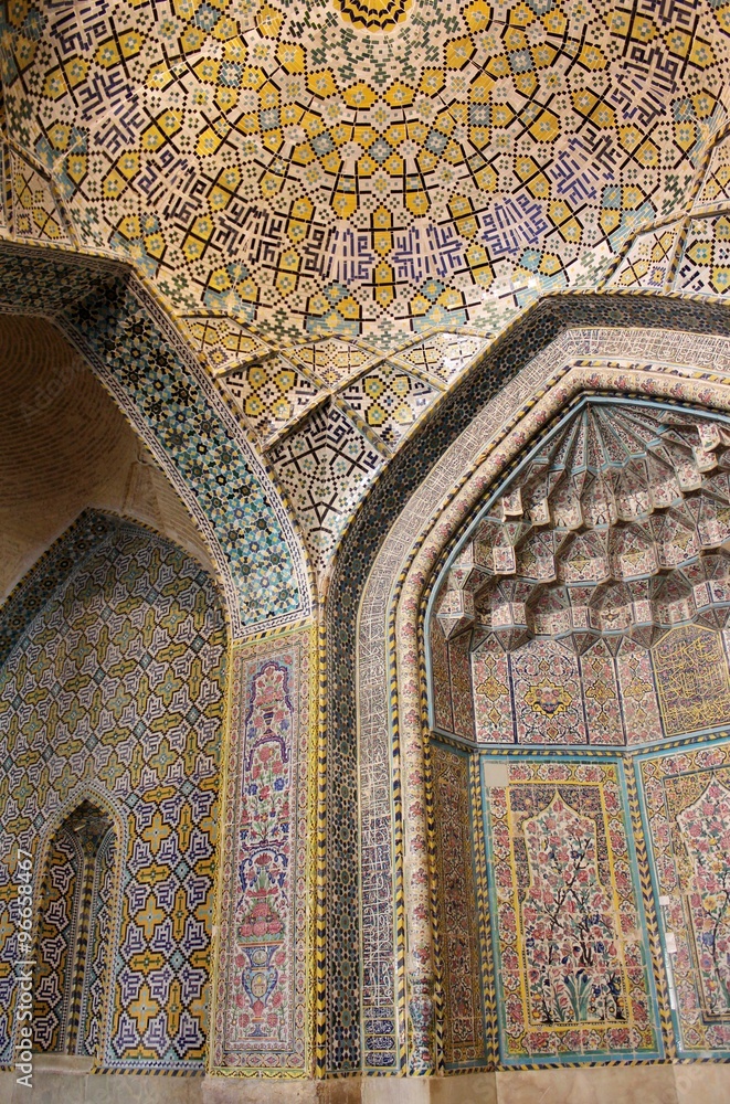Iran, Shiraz, mosquée