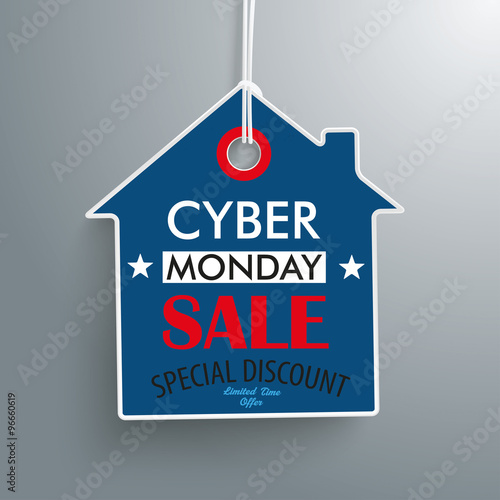 Cyber Monday House Price Sticker