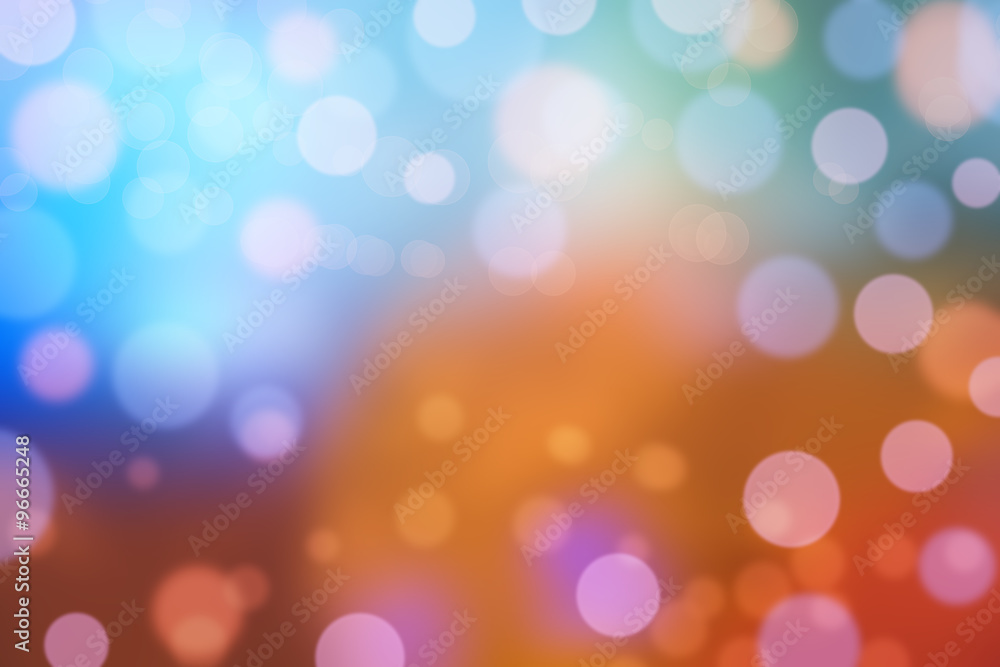 Abstract background. Colorful bokeh blurred lights background Abstract background. Colorful bokeh blurred lights background