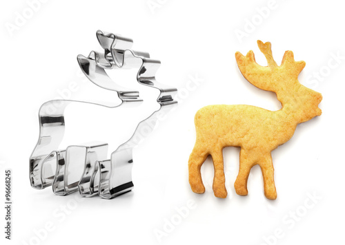 Weihnachtsplätzchen Hirsch