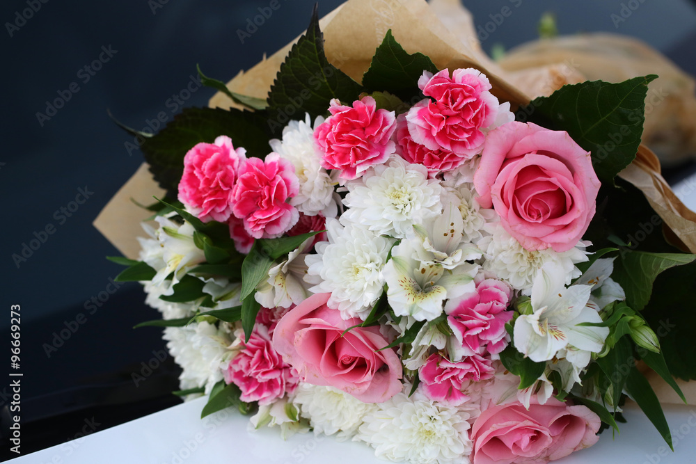 Colorful bouquet of fresh flowers Colorful bouquet of fresh flowers