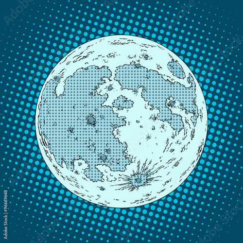 moon satellite planet