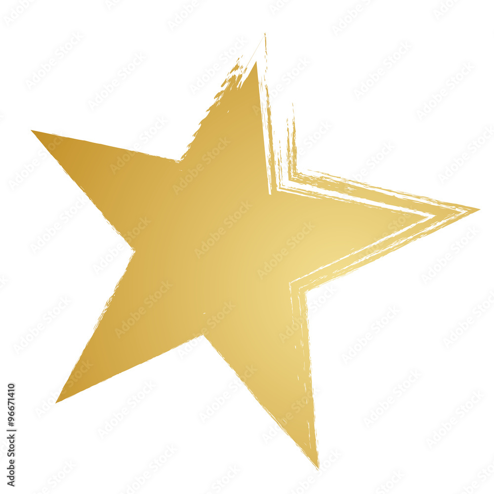 Obraz premium Goldener Stern