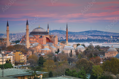 Istanbul. Image of Hagia Sophia in Istanbul, Turkey.