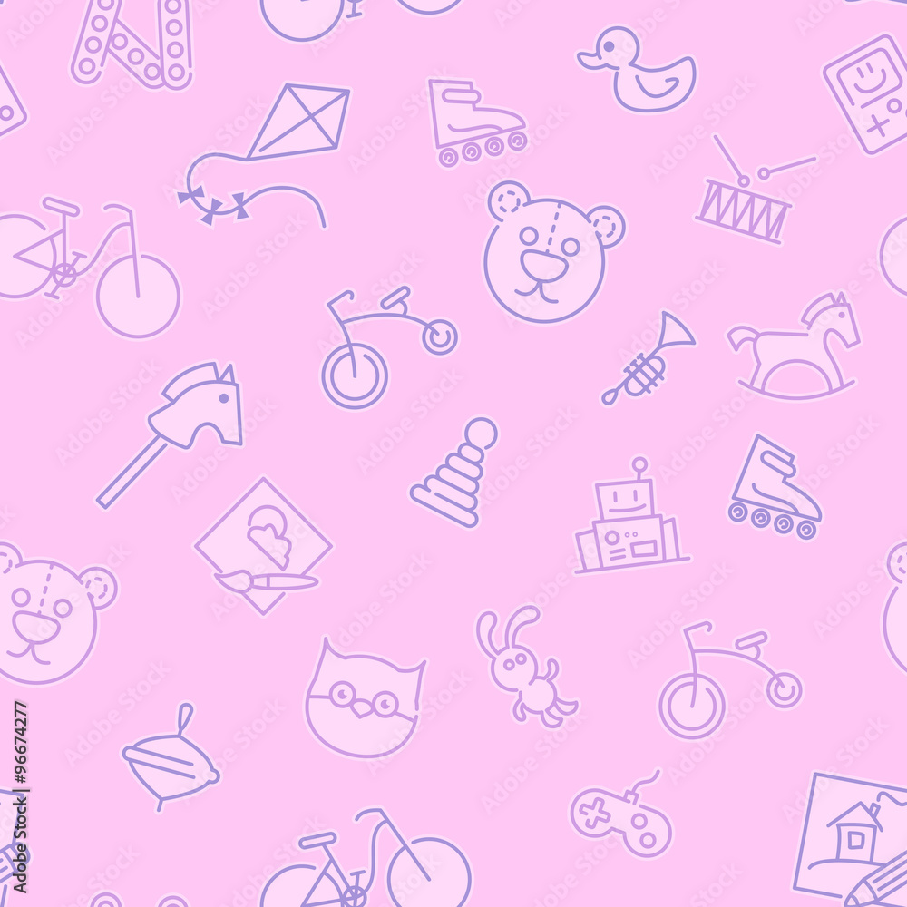 Baby pattern Baby pattern