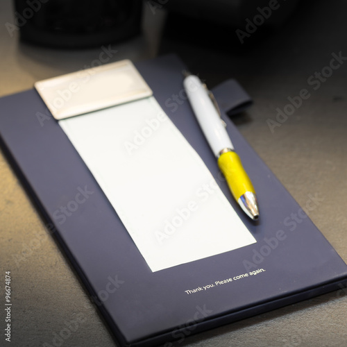 Thank You. Please Come Again. Selective Focus