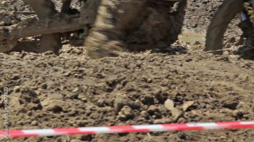 Wallpaper Mural Enduro bike cross muddy stump track Torontodigital.ca