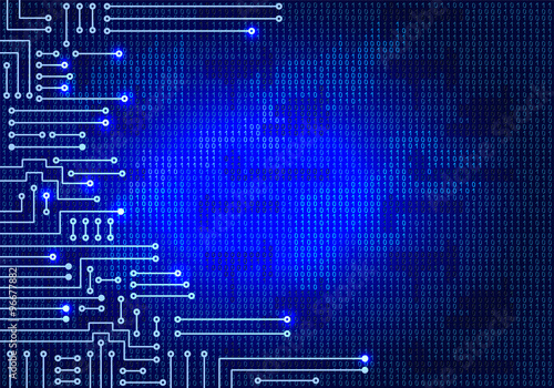 Drawing modern electronic circuit