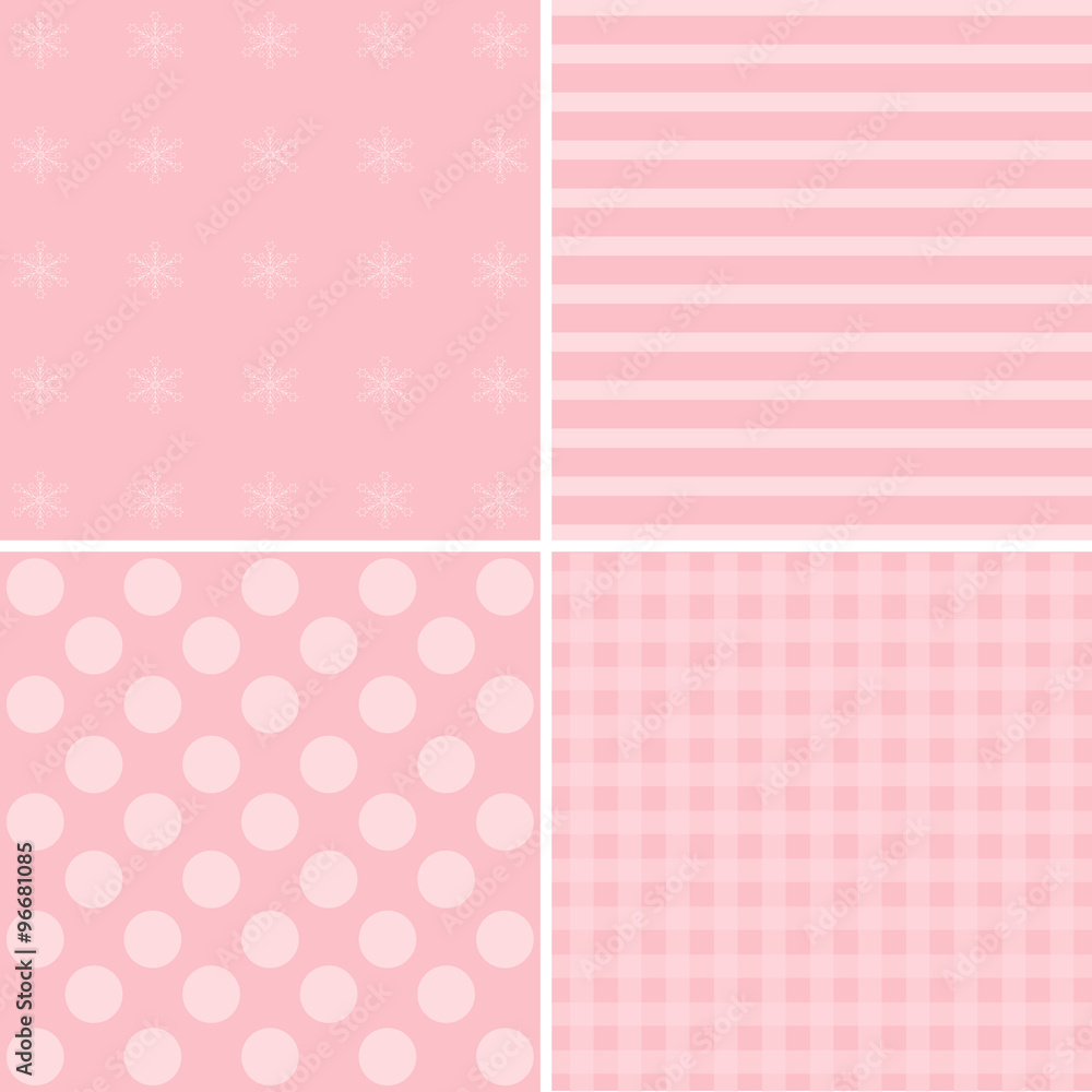 Merry Christmas Holiday Patterns Set. Merry Christmas Holiday Patterns Set.