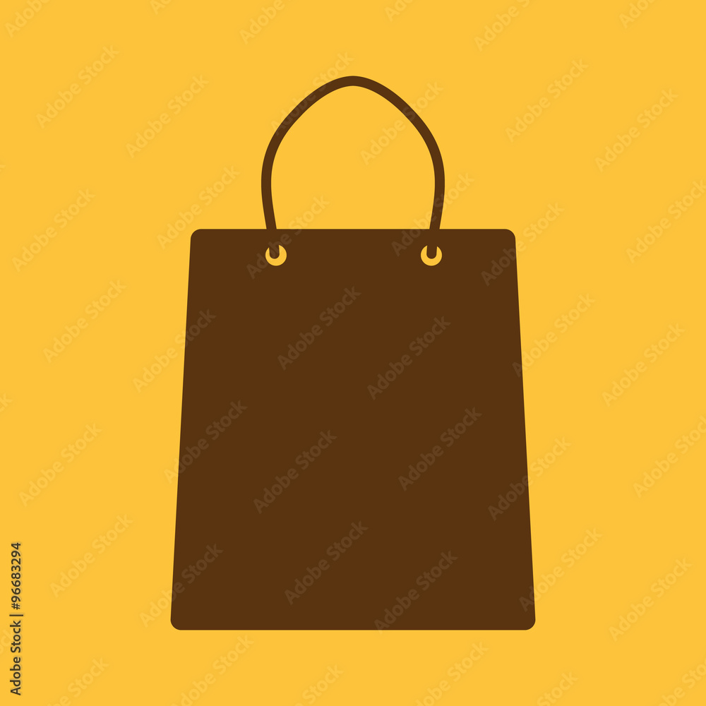 The shopping bag icon The shopping bag icon
