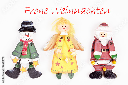 frohe weihnachten, santa claus photo