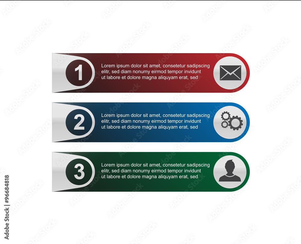 Fototapeta premium Infographic Banner Design Templates