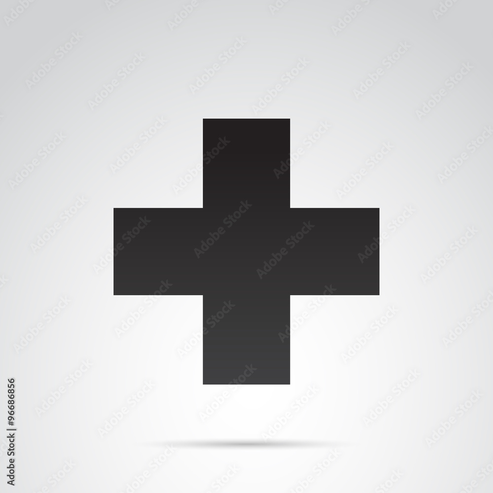 Cross VECTOR icon. Cross VECTOR icon.