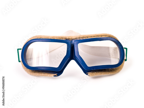 Protective Goggles isolated on white © Murushki