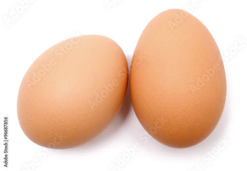 two eggs