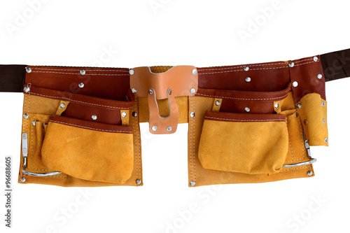 Leather belt for tools photo