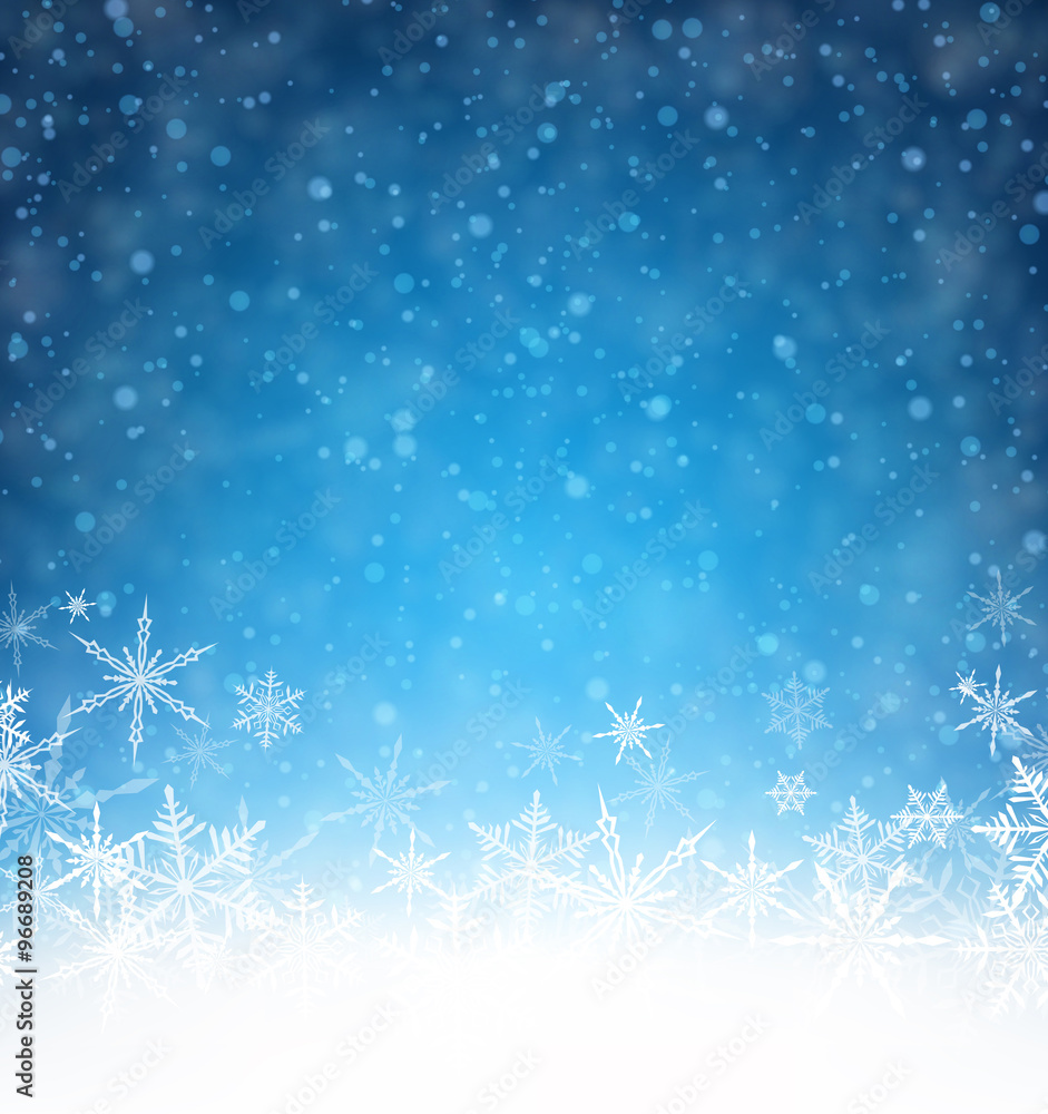 Winter card. Winter card.
