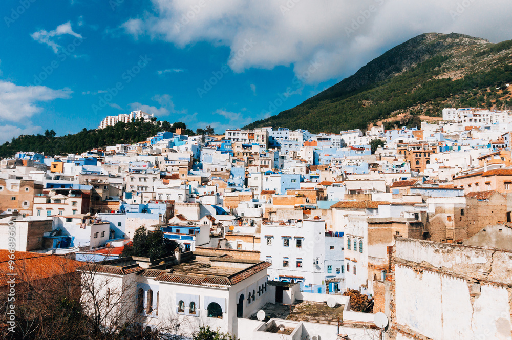 City of Chefchaouen in Morocco