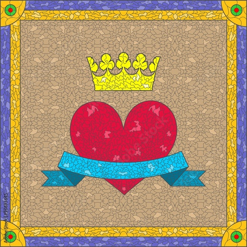 stained glass love