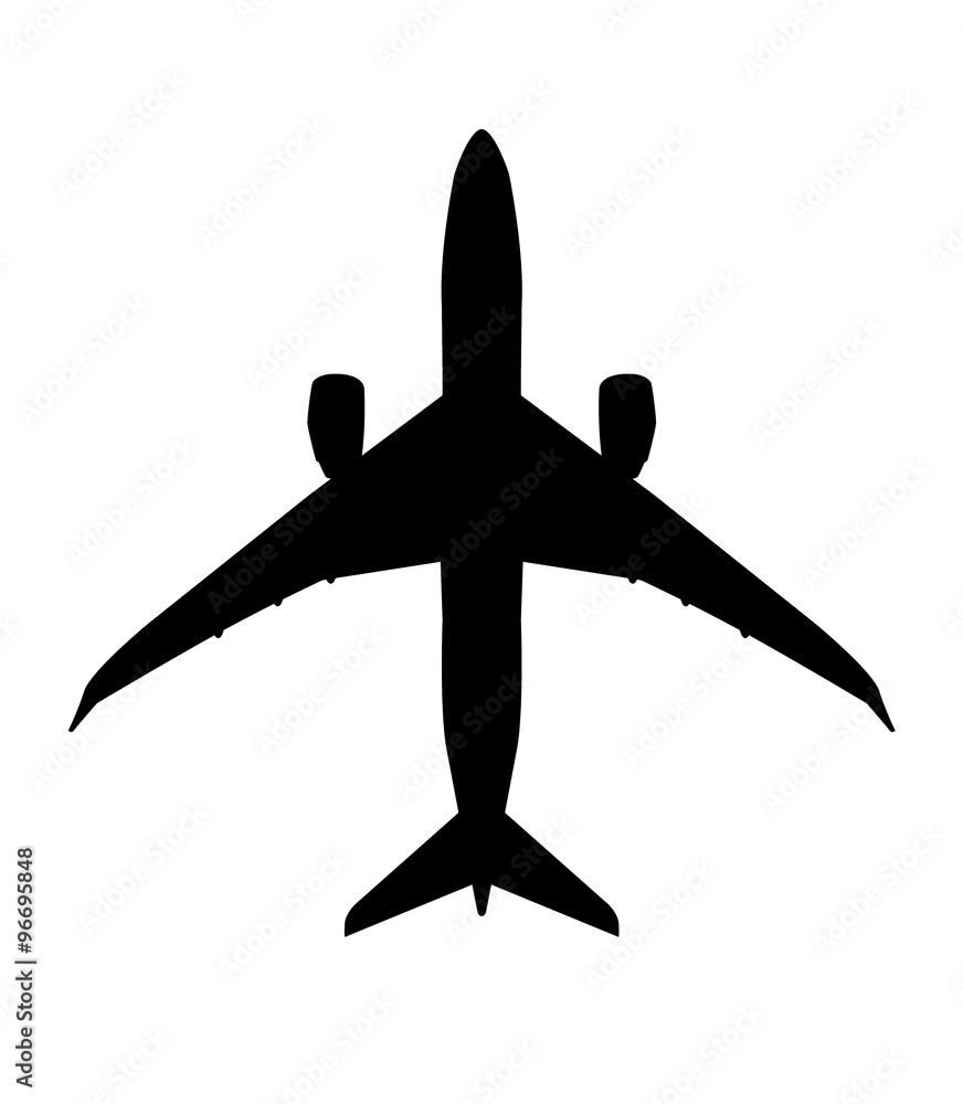 旅客機シルエット Stock イラスト Adobe Stock 旅客機シルエット Stock イラスト Adobe Stock