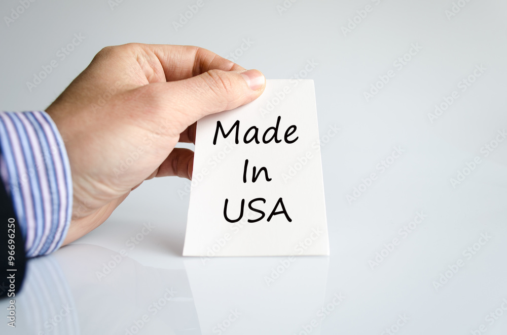 Made in Usa text concept Made in Usa text concept