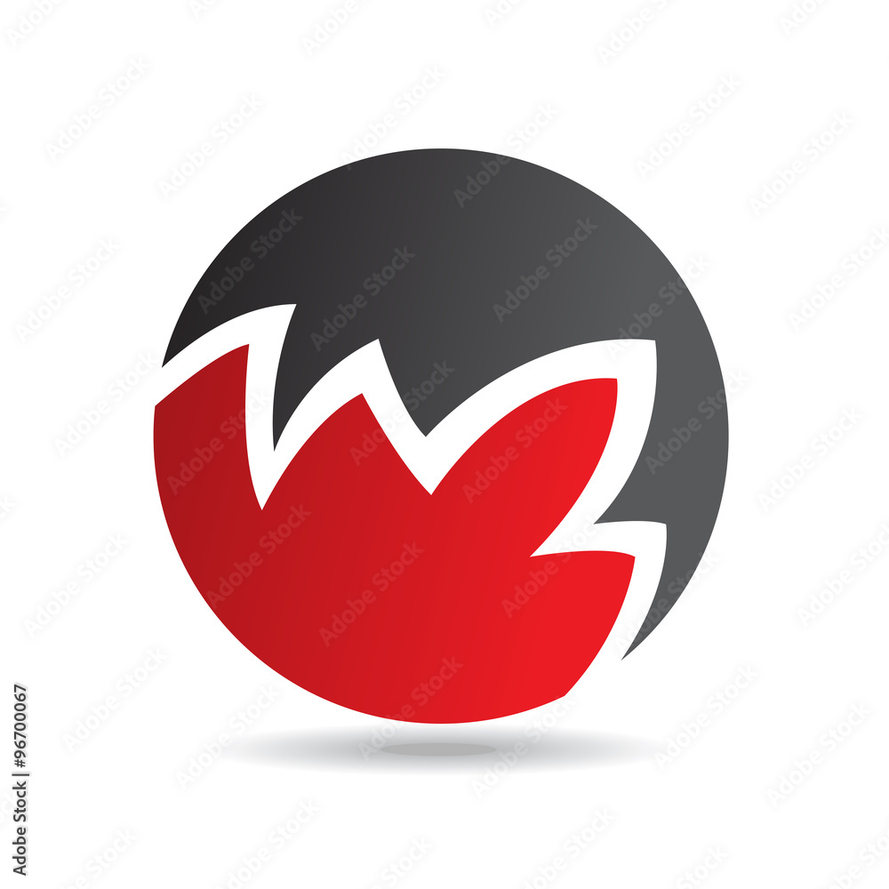 Colorful Abstract Round Icon Colorful Abstract Round Icon