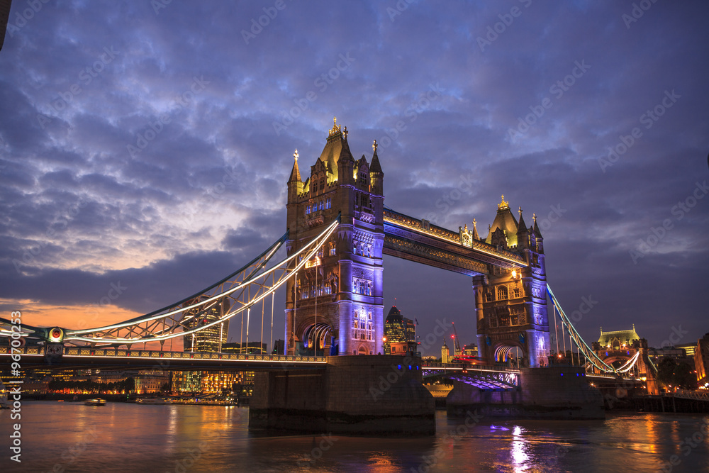 Obraz premium Tower Bridge at Sunset, London